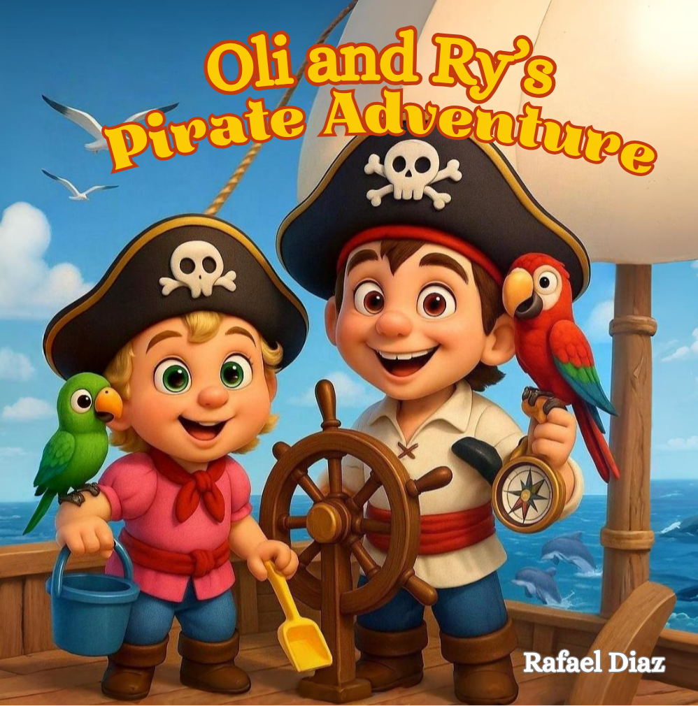 Main Cover English Oli and Ry Pirate Adventure